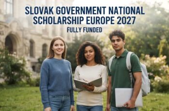 Slovakia National Scholarship: Students, Teachers, Researchers & Artists Can Apply
